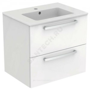 Тумба под умывальник Tempo 61 TEMPO белый глянец Ideal Standard E3240WG