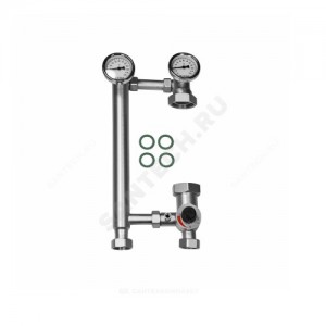 Группа насосная Ду 32 правая со смешением без насоса ASKON