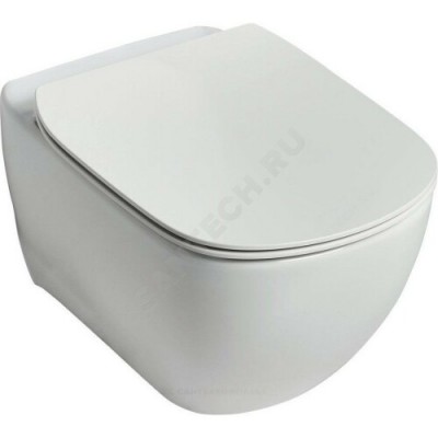 Унитаз подвесной TESI дюропласт микролифт rimless Ideal Standard T355101.