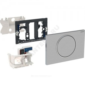 Система управления смывом для унитаза Sigma 10 подключение к сети Geberit 115.867.SN.5