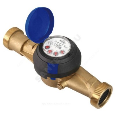 Счётчик х/в крыльчатый одноструйный Ду 40 Ру16 50С L=300мм резьба В/К ВСХН Тепловодомер