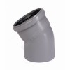 Отвод PP-H серая HT HTB Дн 75х30гр б/нап в/к Ostendorf 113110