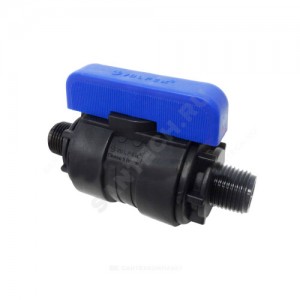 Кран шаровой компрессионный НР/НР Ду 16 3/4"x3/4" Ру16 VALFEX 1210216034034