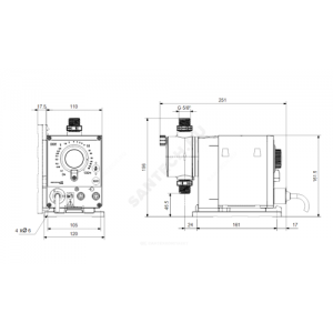 Насос дозировочный DDE 6-10 B-PP/E/C-X-31I001FG Grundfos 97720906