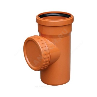 Ревизия PP-B с крышкой коричневая Дн 160 б/нап в/к VALFEX 30103160