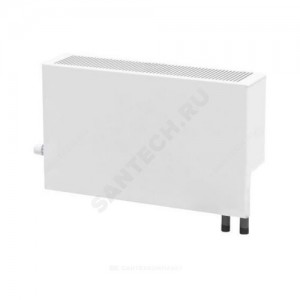 Конвектор настенный концевой Универсал ТБ-С НП КСК 20 (средней глубины) 2.328кВт двухтр с т/клапаном (угл) Danfoss 013G2152 ниж/п НР 3/4" прав ТЗПО