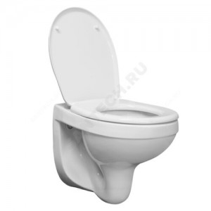 Унитаз подвесной Альфа белый полипропилен Santeri 1.3255.9.S00.00B.0