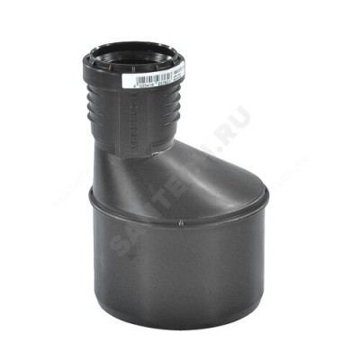 Переход PP-MD эксцентрический бесшумный Silent-PP Дн 160х110 б/нап в/к Geberit 390.775.14.1