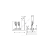 Установка повышения давления Hydro MPC-S 2 CR45-2 Grundfos 95044849