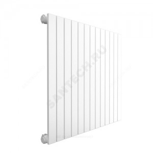 Радиатор трубчатый Соло В 1-2000 11 секций с нижней подводкой лев ВР G 1/2" RAL 9005 (черный) матовый КЗТО