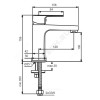 Смеситель для умывальника CERAFINE D одноручный Ideal Standard BC553AA