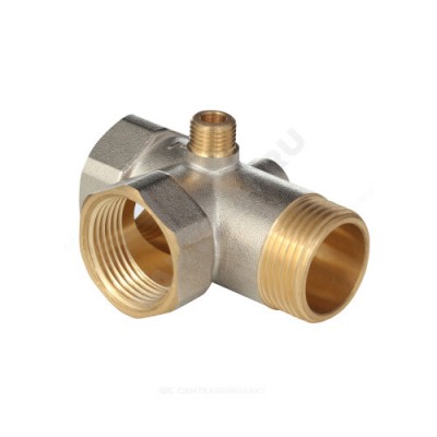 Штуцер пятивыводной Ду 25х25х25х8х8 ВР/ВР/НР/ВР/НР L=64мм Aquasfera 9036-01