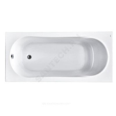 Ванна акриловая Касабланка М 170х70 без ножек Santek 1.WH50.1.531
