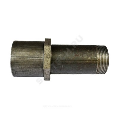 Сгон сталь Ду 50 L=150мм в комплекте муфта и контргайка сталь КАЗ