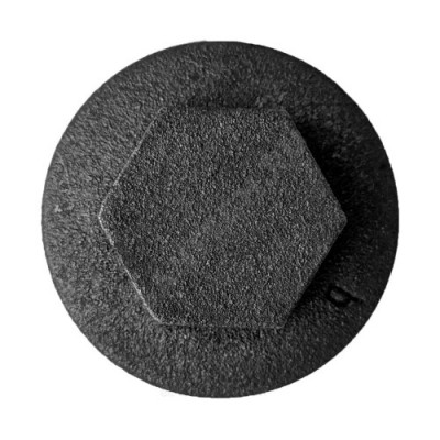 Заглушка (пробка) глухая 1 1/4" левая резьба для чугунных радиаторов