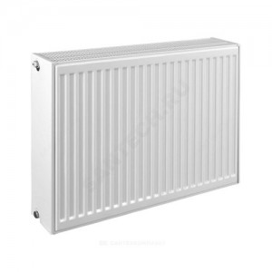 Радиатор стальной панельный Ventil Compact VC тип 33 900х1000 Qну=4880 Вт ниж/п в комплекте кронштейн. встроенный вентиль RAL 9016 (белый) Heaton Plus