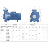 Насос центробежный HFm 6 B Pedrollo 47HF6M0B7A1