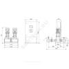 Установка пожаротушения Hydro MX-A 1/1 CR45-2 Grundfos 99788857