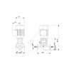 Насос ин-лайн с сухим ротором TP 25-90/2-A-O-A-BQBE PN10 Grundfos 99221955