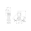 Насос ин-лайн с сухим ротором TP 25-90/2-A-O-A-BQBE PN10 Grundfos 99221955