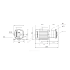 Насос многоступенчатый горизонтальный CM-A 5-8 AVBV PN10 1x220-240В/50 Гц Grundfos 97516542