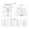 Водонагреватель электрический накопительный 150 л 1,5 кВт GIRO 150 THERMEX ЭдЭБ00709