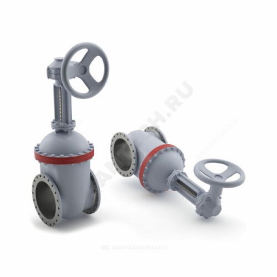 Задвижка клиновая сталь 30с564нж Ду 300 Ру25 фл с редуктором МЗТА