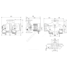 Насос циркуляционный с мокрым ротором MAGNA3 D 32-120F PN6/10 сдвоенный Grundfos 97924454