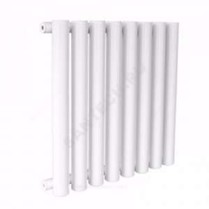 Радиатор трубчатый Гармония 1-300 15 секций с т/клапаном с нижней подводкой прав ВР G 1/2" RAL 5025 (Перламутровый горечавково-синий) КЗТО