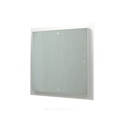 Люк под покраску и обойные покрытия алюминий 400х600 уголок Эра ЛП4060У