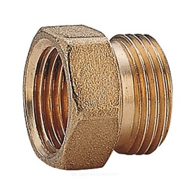 Переход латунь Ду 20х18 (3/4") ВР/НР R180FR Giacomini R180RY061