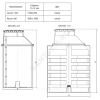 Кессон 1,5 м3 для обсадной трубы 125-133мм Акватек 1-20-1300