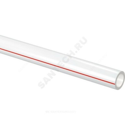 Труба PE-Xa/EVOH белая Дн 75х10,3 Ру10 Тмакс=90C L=6м Radi Pipe Uponor 1033521