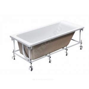 Комплект монтажный для акриловых ванн Easy 150х70 в/к слив-перелив Roca ZRU9302906