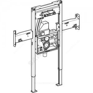 Инсталляция для умывальника Duofix в/к сифон Geberit 111.094.00.1