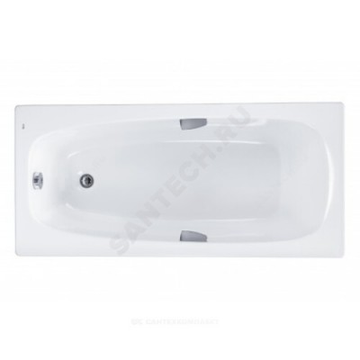 Ванна акриловая Sureste 150х70 с отверстиями для ручек без ножек Roca ZRU9302778