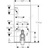 Модуль сантехнический для напольного унитаза Monolith Plus Geberit 131.233.JV.5