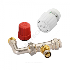 Комплект термостатический RTR-K/RTR 7090 газ/нап для двухтр Ду 15 Ру10 с уплотнительной втулкой и отводом клипс RTR (RA) 5-26oC Danfoss 013G2169