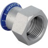 Муфта сталь нерж Дн 22х3/4" пресс/ВР Mapress Geberit 31806