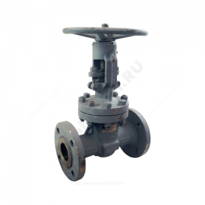 Задвижка клиновая нерж газ 30нж15нж Ду 100 Ру40 фл МЗТА