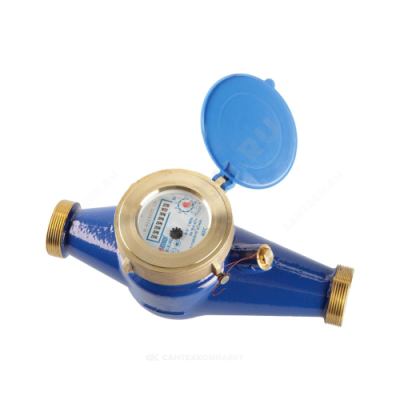 Счётчик х/в крыльчатый многоструйный Ду 40 Ру10 40С L=300мм резьба В/К ВК-Х Метер