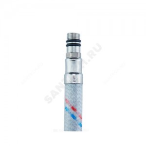 Подводка гибкая для смесителя нейлоновая оплетка М10-1/2" г-ш L=0,3 м пара (пакет) Центр Сантехники (Подольск) ГП002025