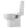 Унитаз-компакт Аллегро белый нижний подвод горизонт/выпуск 2/реж дюропласт микролифт Santek 1.WH30.1.955