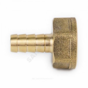 Переходник латунь неразъемный для шланга Дн 25х1" ВР 9101 Aquasfera 9101-15
