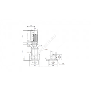 Насос многоступенчатый вертикальный CRE15-01 AN-F-A-E-HQQE PN16 3х380-500В/50 Гц с датчиком перепада давления Grundfos 98390720