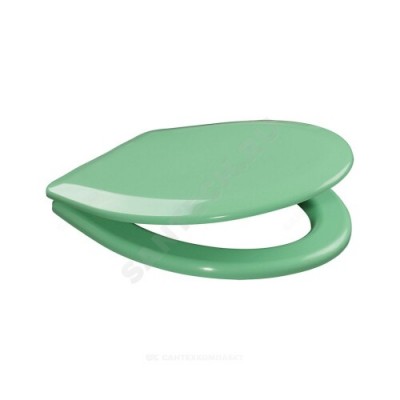 Сиденье для унитаза Серия К салатовое полипропилен универсальное Орио К-04