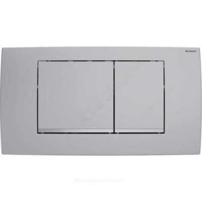 Кнопка для инсталляции Twinline30 хром матовый Geberit 115.899.JQ.1