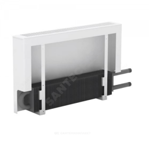 Конвектор настенный концевой Универсал ТБ КСК 20 (малой глубины) 0.787кВт двухтр с т/клапаном (пр) Danfoss 013G1810 бок/п НР 3/4" прав ТЗПО