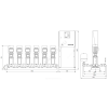 Установка повышения давления Hydro MPC-E 6 CRE45-2-2 Grundfos 99208361