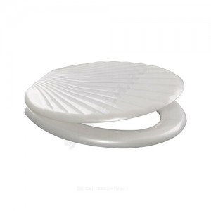 Сиденье для унитаза Серия КР белое полипропилен универсальное Орио КР3-1